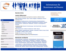 Tablet Screenshot of beamten-online.de